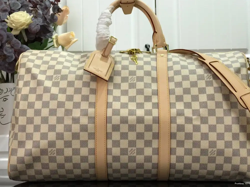 Frstbag ru BANDOULIÈRE VUITTON 50 KEEPALL LOUIS 0529